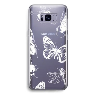 Tiny Bugs: Samsung Galaxy S8 Transparant Hoesje
