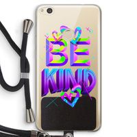 Be Kind: Huawei Ascend P8 Lite (2017) Transparant Hoesje met koord