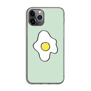 Spiegelei: iPhone 11 Pro Max Transparant Hoesje
