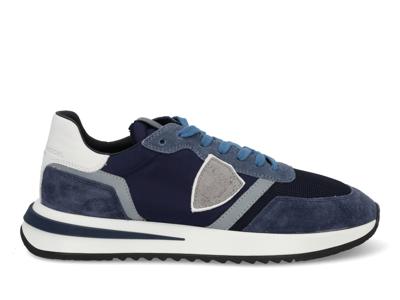 Philippe Model Tropez 2.1 low bleu donkerblauw maat 41