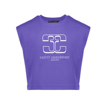 Nora Tee Purple Blue