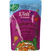 Ella&apos;s Kitchen Kipkerrie sperzieboon kokos 10+ maanden bio