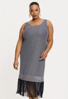 Yoek Jurk met franjes RODI | Blauw | Maat 58/60