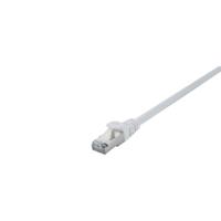 Stevige UTP-netwerkkabel categorie 6 V7 V7CAT7FSTP-50C-WHT Wit 0,5 m