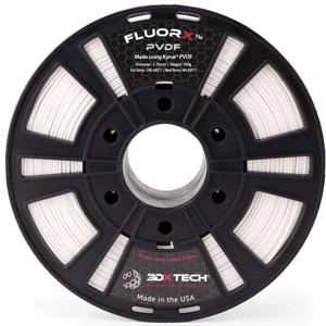 3D Xtech PVD1010750N FluorX™ PVDF Filament PVDF Chemisch bestendig, UV-bestendig 1.75 mm 750 g Natuur, Naturel 1 stuk(s)