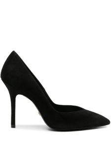 Stuart Weitzman escarpins Eva 100 mmen daim - Noir