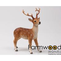 Farmwood Animals Tuinbeeld Rendier 13x7x17 Cm - thumbnail