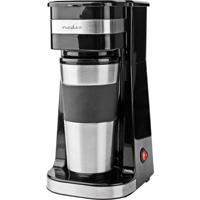 Nedis KACM300FBK Koffiezetapparaat Zwart, Zilver