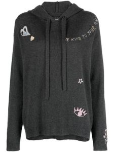 Zadig&Voltaire hoodie Marky en cachemire - Gris