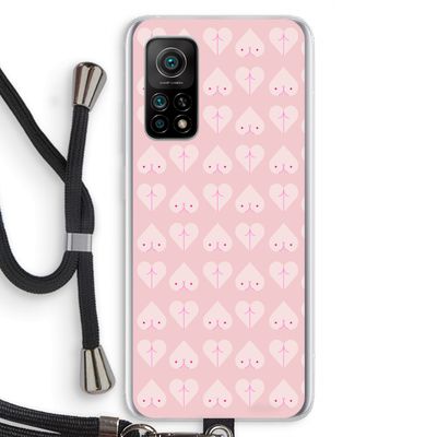 Ass 'n Titties: Xiaomi Mi 10T 5G Transparant Hoesje met koord