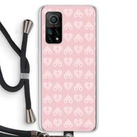 Ass 'n Titties: Xiaomi Mi 10T 5G Transparant Hoesje met koord