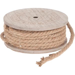 1x Hobby/decoratie touw van jute 700 cm