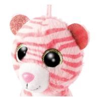 Nici glubschis pluchen sleutelhanger tijger fula, 9cm