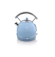 Swan Retro Waterkoker 1.8 Liter Blauw - LAATSTE KANS