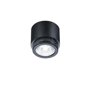 THORNeco LED Spot LILY Zwart 6W 600lm 38D - 930 Warm Wit | 82mm - Zaagmaat 68mm - IP44 - Beste Kleurweergave - Dimbaar