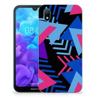 Huawei Y5 (2019) TPU Hoesje Funky Triangle - thumbnail