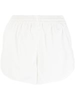 Alexander Wang short de sport à logo appliqué - Blanc