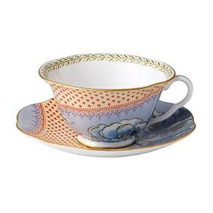 WEDGWOOD - Butterfly Bloom - Kop en Schotel Blauw