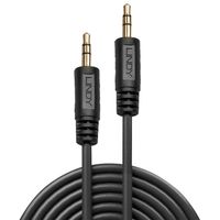 LINDY 35643 Jackplug Audio Aansluitkabel [1x Jackplug male 3,5 mm - 1x Jackplug male 3,5 mm] 3.00 m Zwart - thumbnail