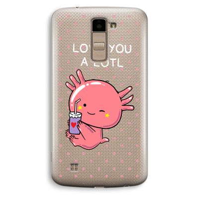 Love You A Lotl: LG K10 (2016) Transparant Hoesje