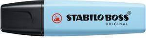 STABILO BOSS Original Pastell markeerstift 1 stuk(s) Beitelvormige punt Blauw