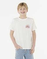 Grateful Shred RIP CURL t-shirt met korte mouwen wit