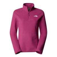 The North Face 100 Glacier 1/4 Zip Fleece Dames Cyber Berry L