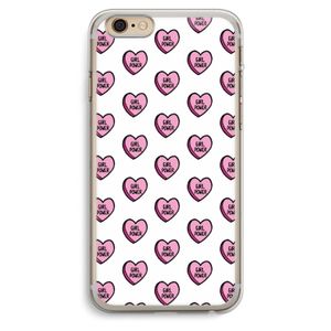 GIRL POWER: iPhone 6 Plus / 6S Plus Transparant Hoesje