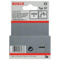 Bosch Accessories 2609200233 Nieten met plat draad Type 57 1000 stuk(s) Afm. (l x b) 14 mm x 10.6 mm