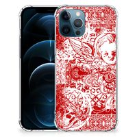 Extreme Case iPhone 12 | 12 Pro Angel Skull Rood