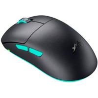 CHERRY xtrfy m8 wireless gaming muis (zwart/mint, 400 - 26.000 dpi, usb / 2.4 ghz)