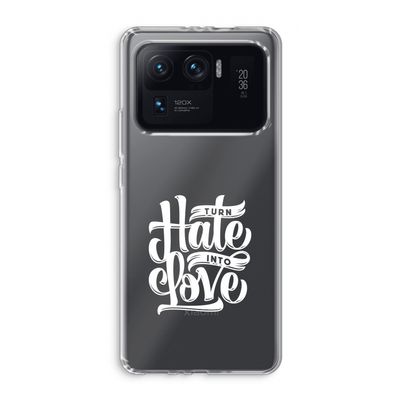 Turn hate into love: Xiaomi Mi 11 Ultra Transparant Hoesje