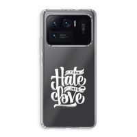 Turn hate into love: Xiaomi Mi 11 Ultra Transparant Hoesje