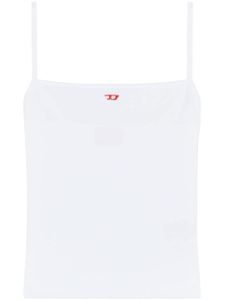 Diesel T-Hop-D logo-appliqué tank top - Blanc