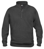 Clique 021033 Basic Half Zip - Antraciet Melange - 3XL - thumbnail