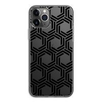 Geometrisch patroon: iPhone 11 Pro Transparant Hoesje
