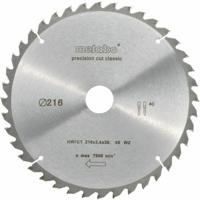 Cirkelzaagblad Metabo 628060000 Cirkelzaag Ø 216 mm