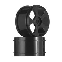 5 Spoke Talion 6S Truggy Wheel (Black) (2pcs) (AR510037) - thumbnail