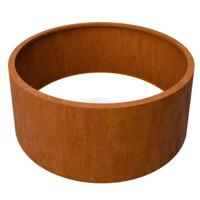 Geroba Geroba RondaZB11 ronde plantenbak zonder bodem 1500x600mm - Cortenstaal