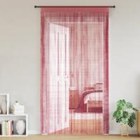 Koordgordijnen 2 st 140x250 cm roze