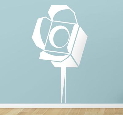 Sticker film verlichting spot