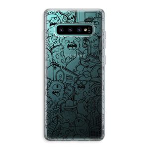 Vexx Black City : Samsung Galaxy S10 Plus Transparant Hoesje