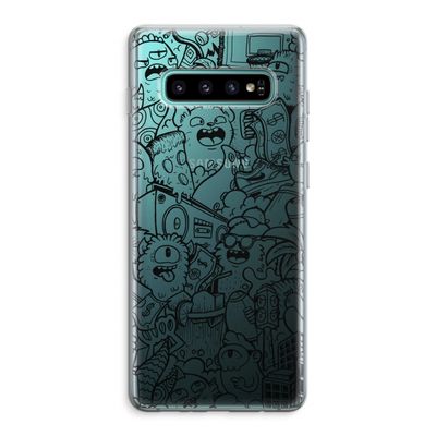 Vexx Black City : Samsung Galaxy S10 Plus Transparant Hoesje