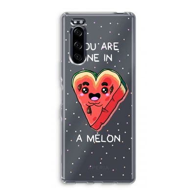 One In A Melon: Sony Xperia 5 Transparant Hoesje