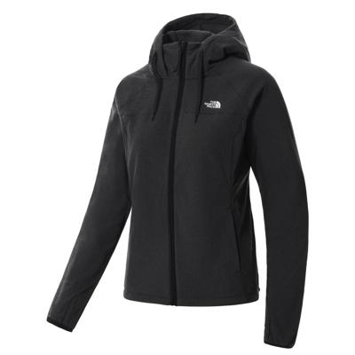 The North Face Homesafe Full Zip Hoodie Dames Fleece TNF Black Stripe S