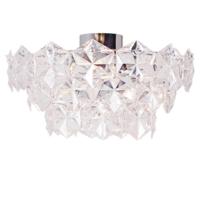 Plafondlamp &apos;Monarque&apos; By Rydens 3x e27 fitting glas modern 510mm