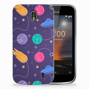 Nokia 1 Silicone Back Cover Space