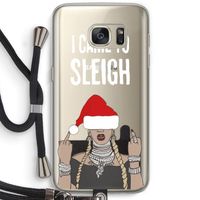 Came To Sleigh: Samsung Galaxy S7 Transparant Hoesje met koord