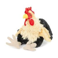 Pluche Knuffel kip/haan - knuffel kip/haan - 23 cm - boerderijdieren knuffels