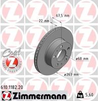 Remschijf Coat Z 610118220